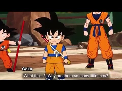 DRAGON BALL: Sparking! ZERO Team Kid Goku Funny Interaction (Goten knows he's not part of the team)