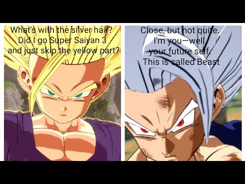 DRAGON BALL SPARKING ZERO Unique Interactions GOHAN BEAST V TEEN GOHAN