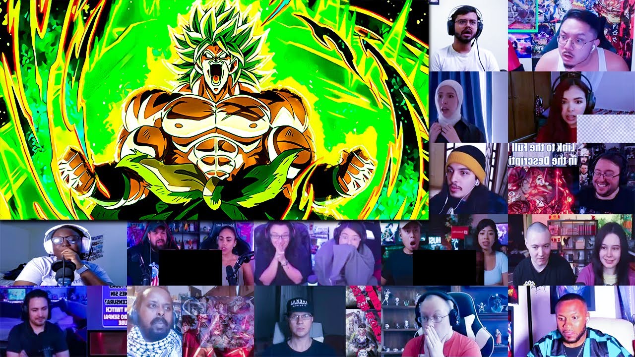 Dragon Ball Super: Broly Full Movie Reaction Mashup #movie #reaction #anime