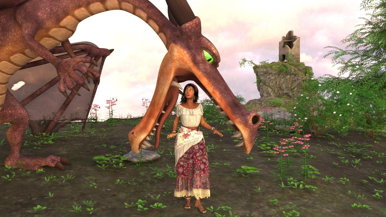 Dragon Eats Villager