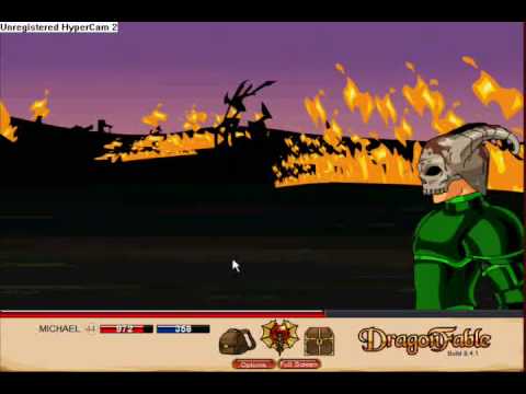 Dragon Fable Akriloth Battle