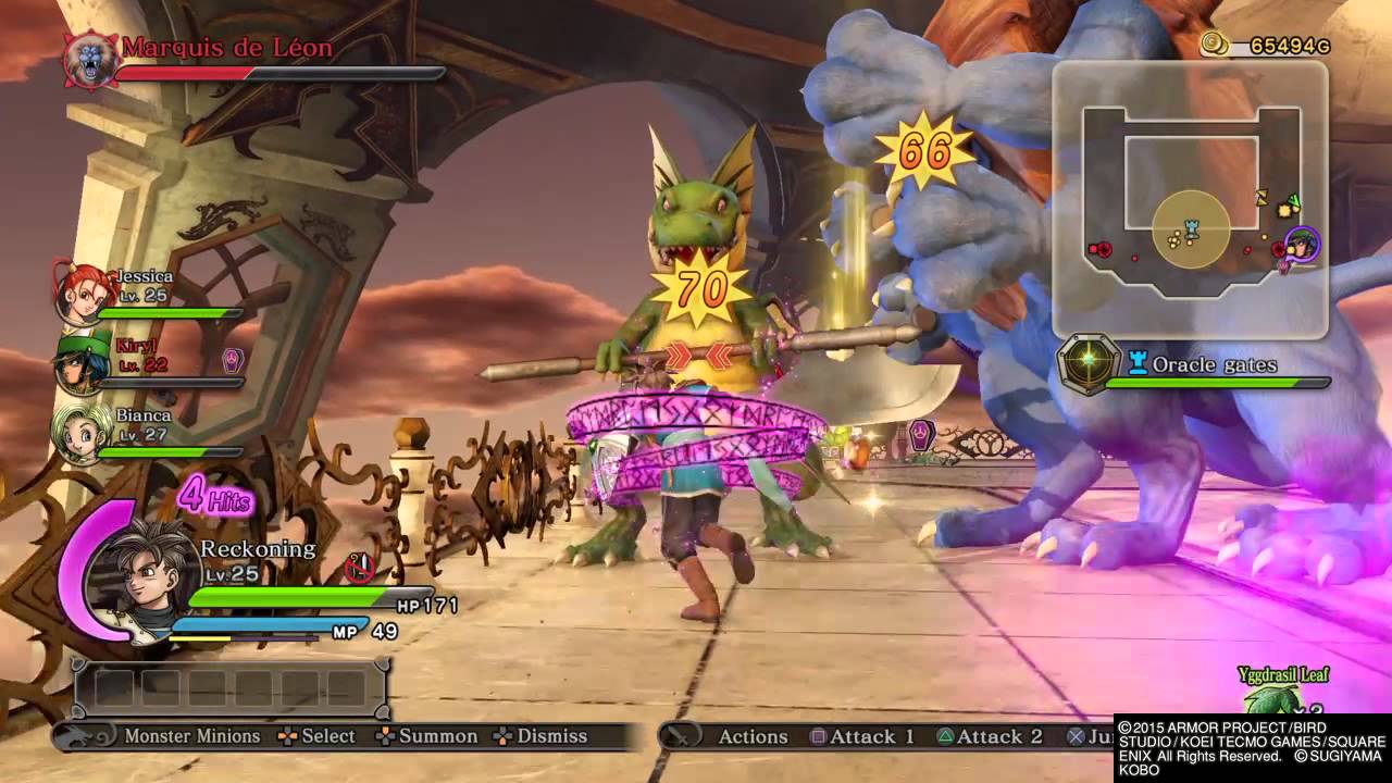 DRAGON QUEST HEROES: Marquis de Léon Boss