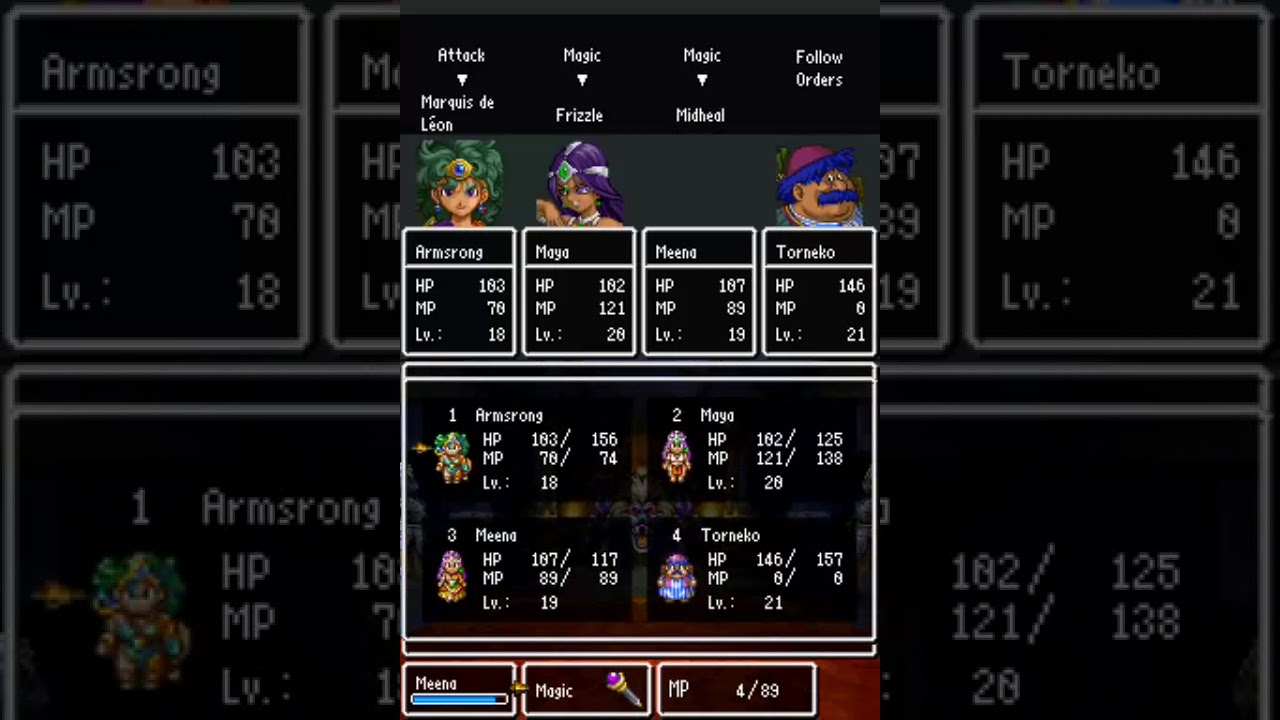 Dragon Quest IV boss Marquis de Leon