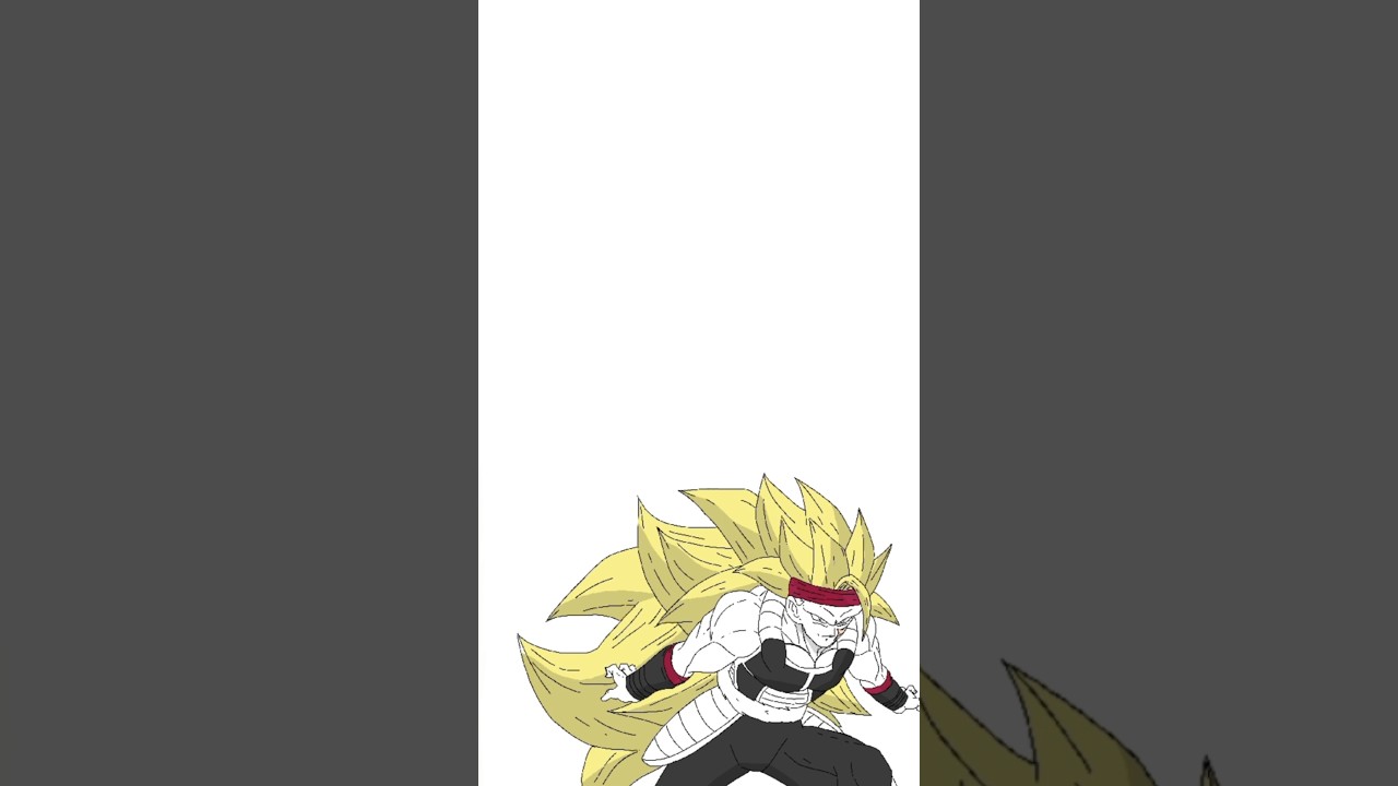 Drawing Bardock #dragonballz #shorts