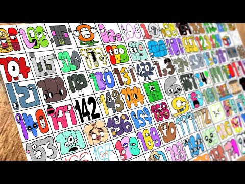 Drawing Number Lore 101-200 / How to draw Number Lore