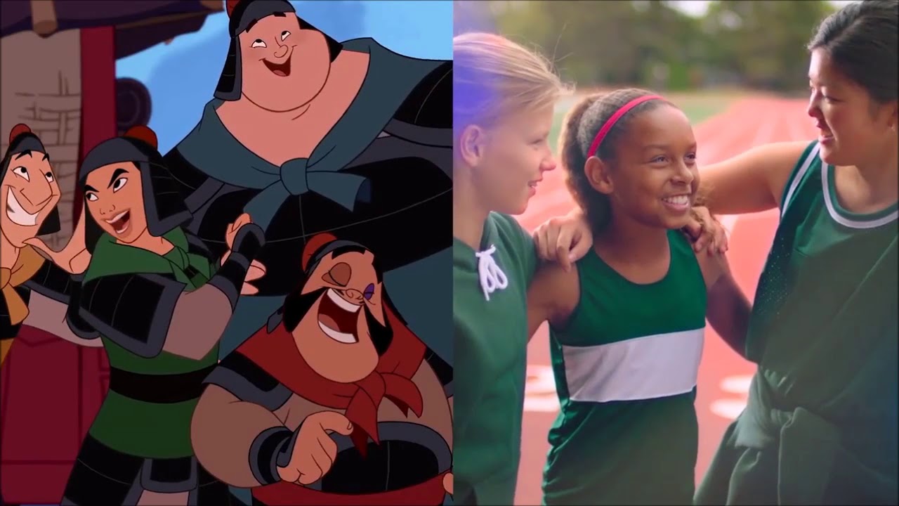 Dream Big Princess – Side by Side Mulan Disney Channel