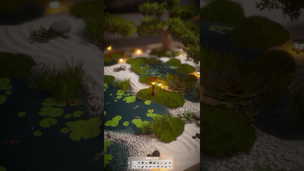 Dream Garden is a cozy zen garden Sandbox Game 🍃