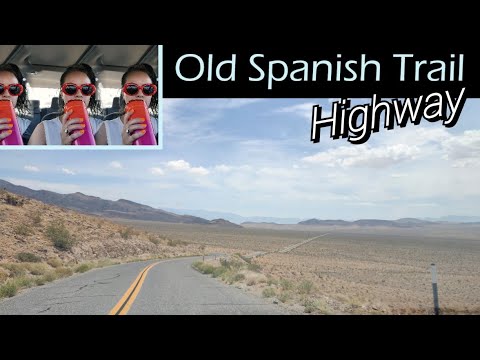 Driving from Las Vegas, NV, to Tecopa, CA, on Old Spanish Trail Highway
