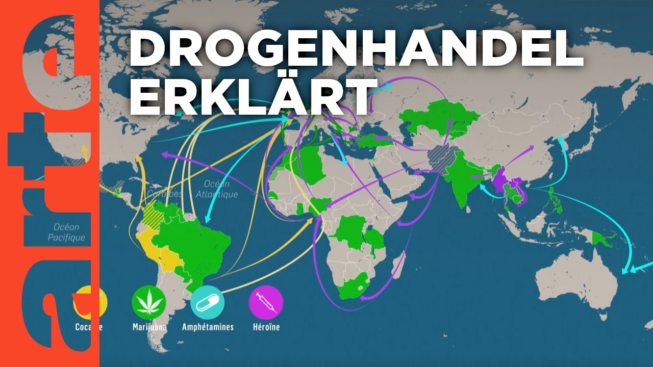 Drogen: neue Handelsrouten | Mit offenen Karten | ARTE