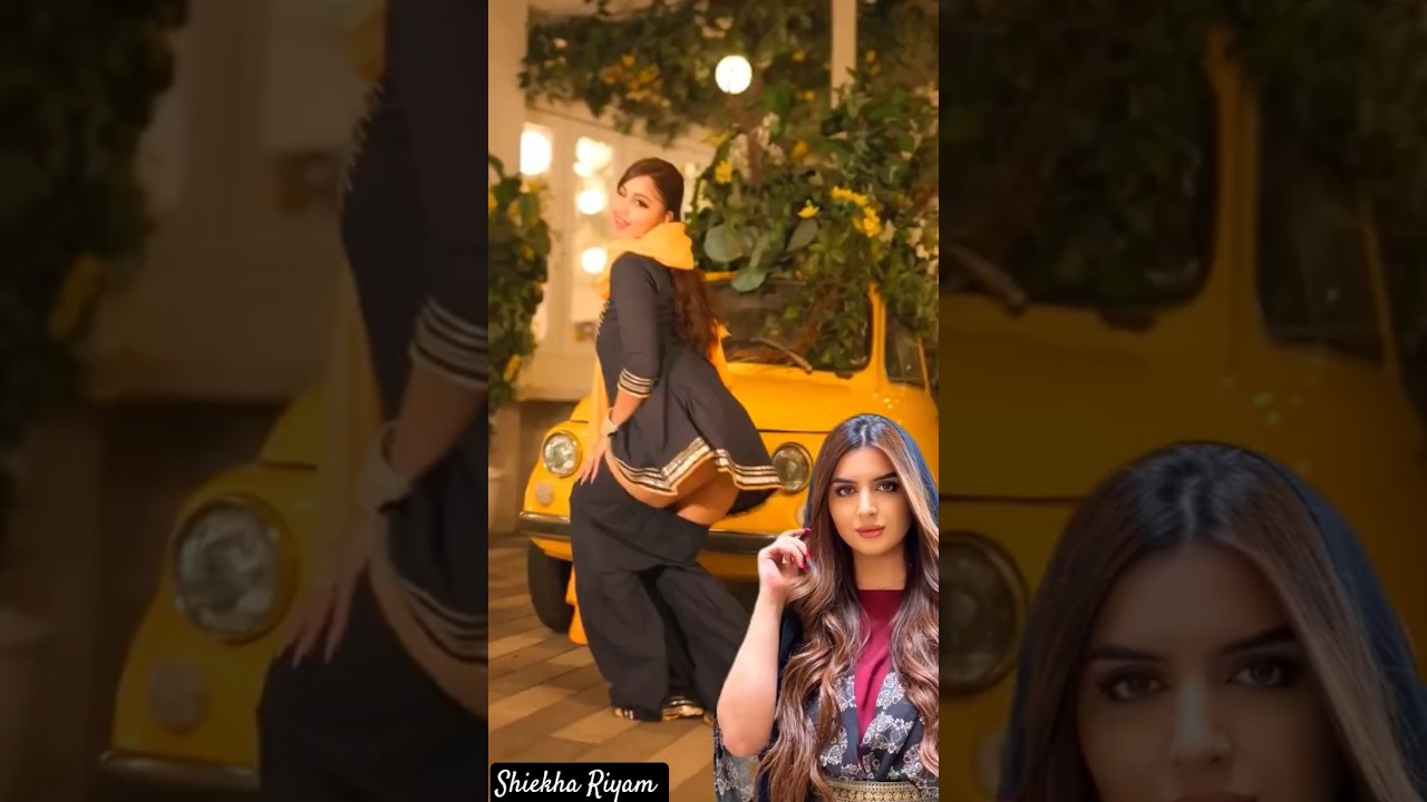 Dubai Princess Beauty Hijab Yellow Mexi Dress #dance #ytshorts #trend #youtubeshorts
