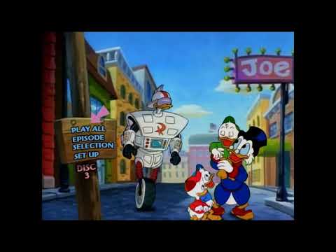 Ducktales Volume 3 (Disc 3) 2007 DVD Menu Walkthrough