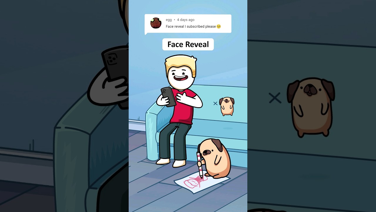 Dude Dans Face Reveal #shorts #facereveal