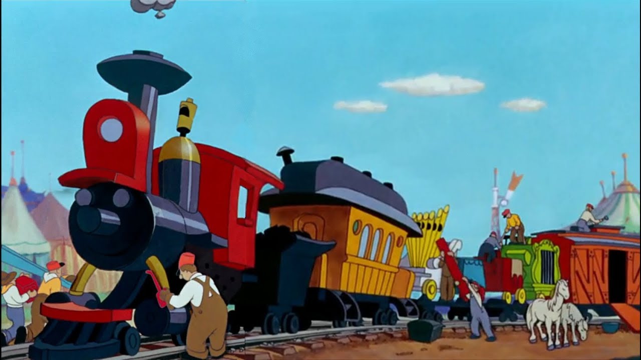 Dumbo - Casey Jr. Scenes HD