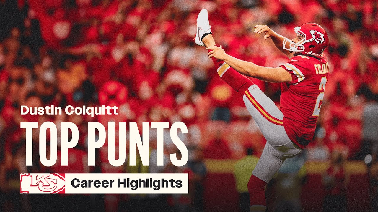 Dustin Colquitt’s Top Punts | Kansas City Chiefs