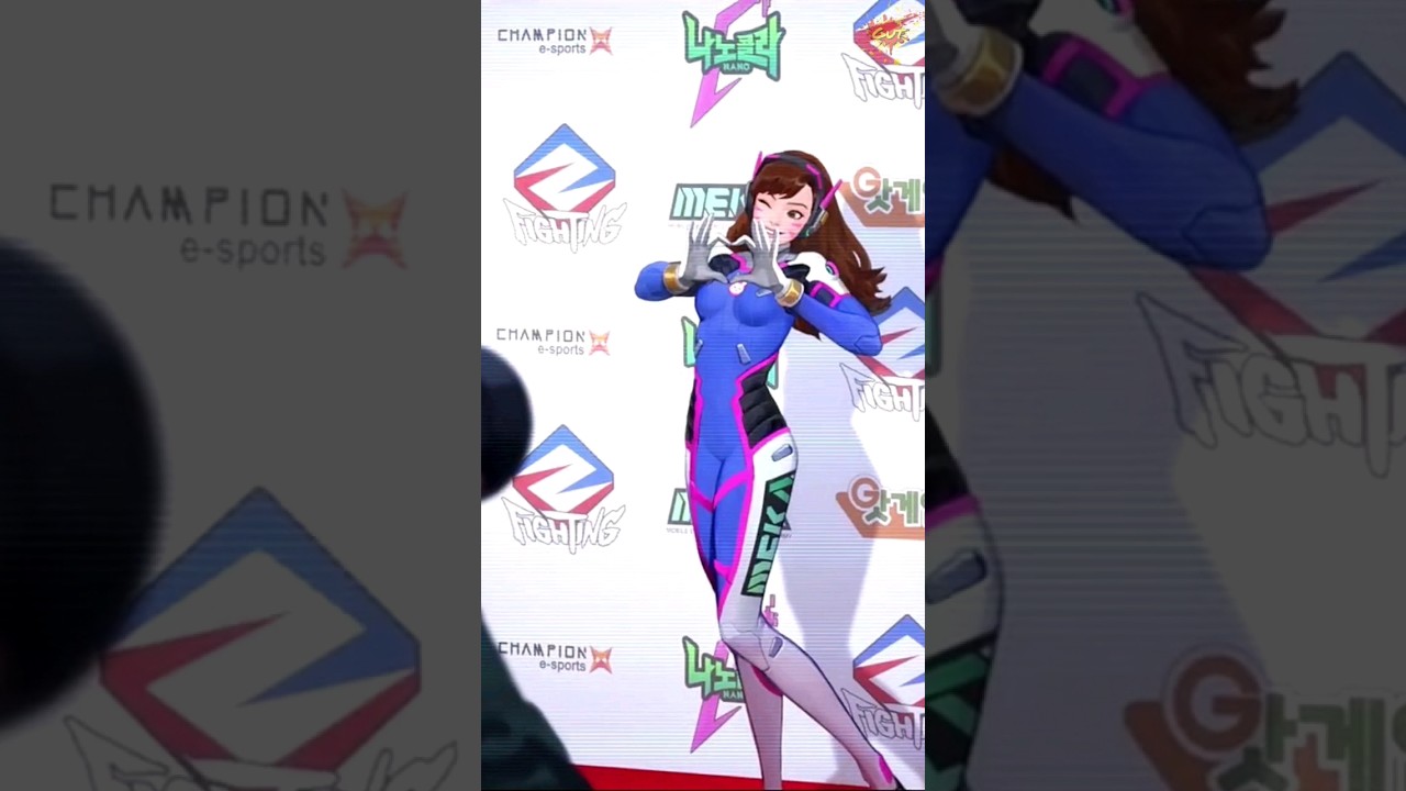 D.VA Hides Her real Personality. #overwatch #overwatch2 #gaming