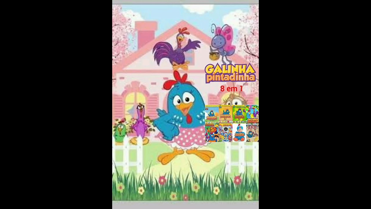 DVD Galinha Pintadinha 8 em 1