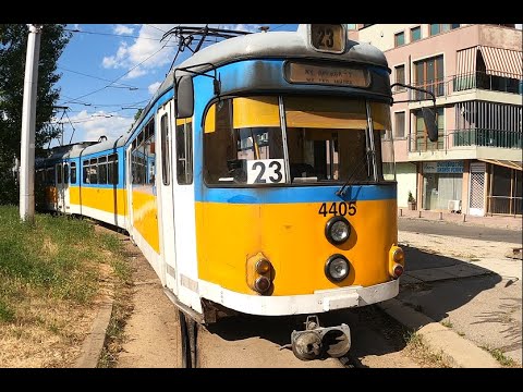 Düwag GT8 - Sofia's Oldest Tram
