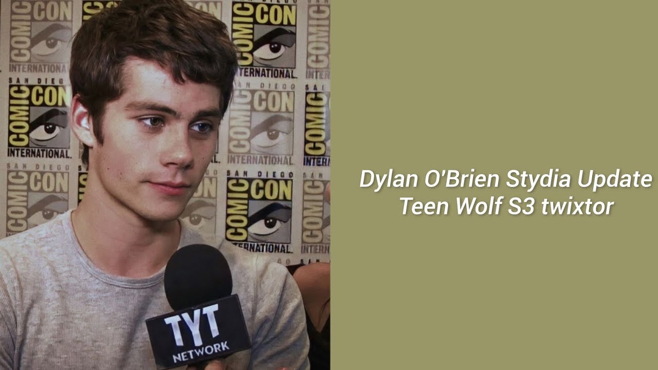 DYLAN O'BRİEN STYDİA UPTADE TEEN WOLF S3 TWIXTOR ULTRA SMOOTH