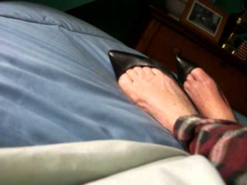Early morning toe curling shoeplay  25feb15