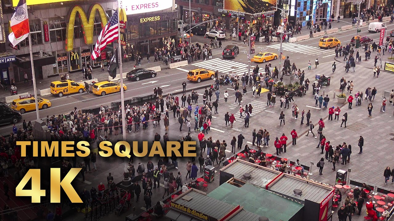 EarthCam Live:  Times Square in 4K