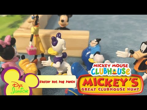 Easter Hot Dog Dance 🐣 🪩 | Mickey’s Great Clubhouse Hunt | Mickey Mouse Clubhouse | Dyl Junior