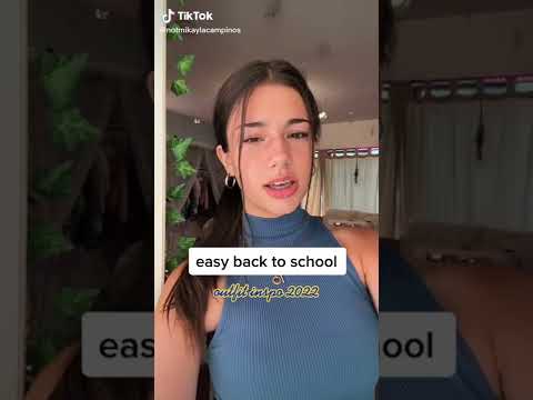 Easy back to school