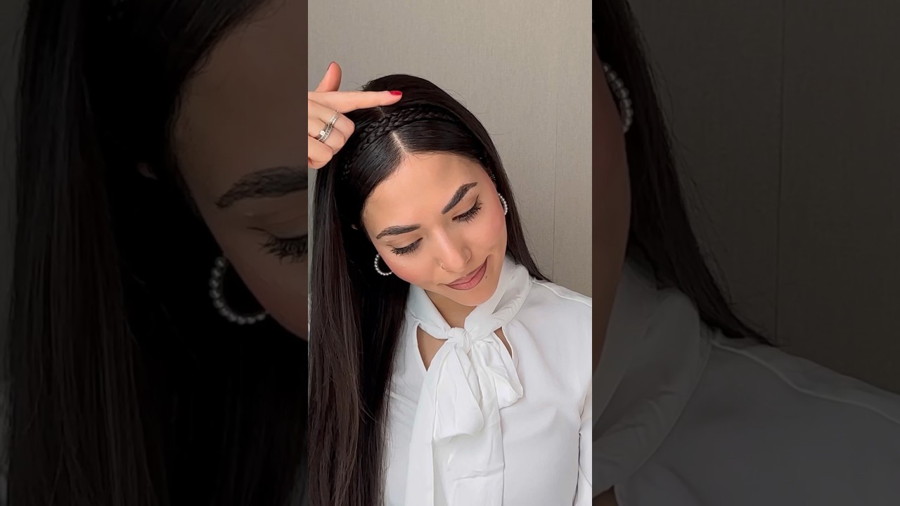 Easy Cute Hairstyle 🤍 #stylehair #hair #hairstyles #hairtutorial #fypシ