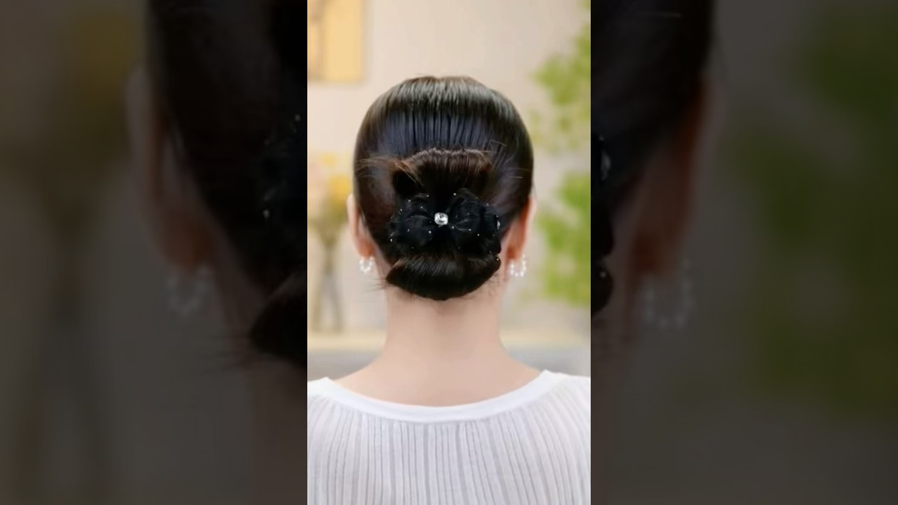 Easy hair hacks❤️ #shorts #shortvideo #hair tutorial  #trending #jewellery  #viral #hacks #hairstyle