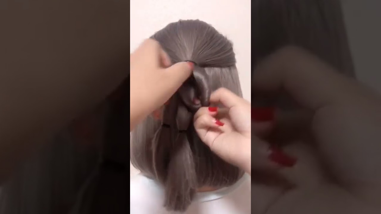 easy short hairstyles #Shorts