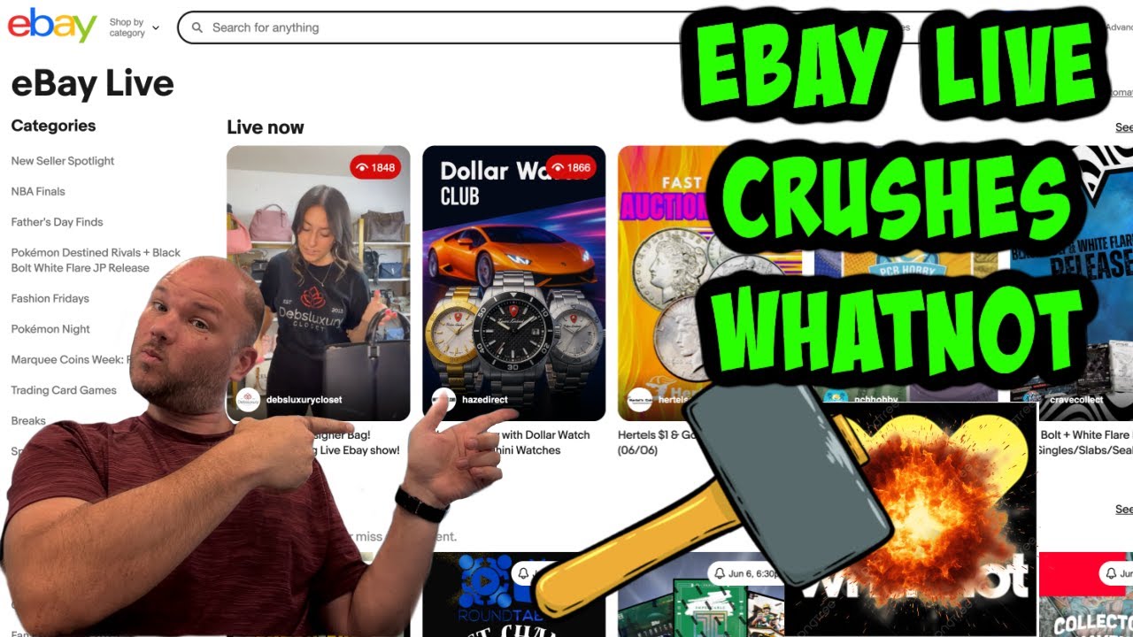 eBay’s PLAN to DESTROY Whatnot in Live Selling Revealed! 🚨