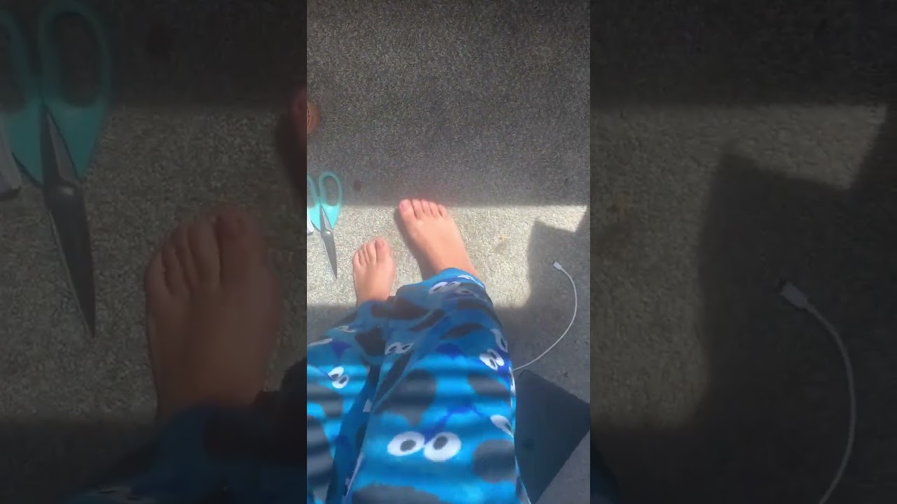 ebony light skin feet