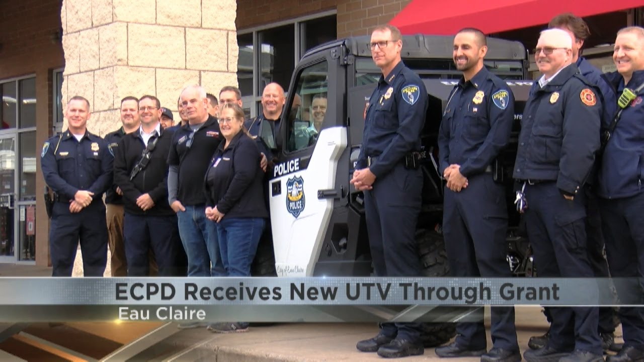 ECPD receives new UTV through grant from Firehouse Subs