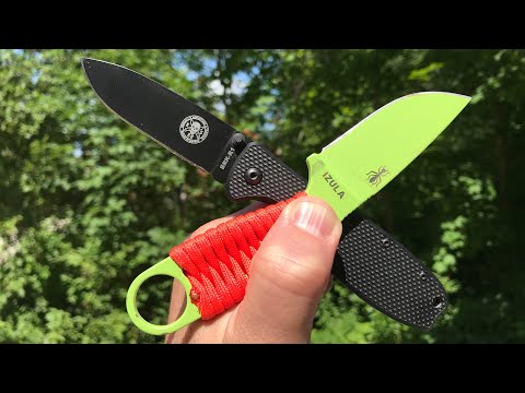 EDC Fixed Blade VS. EDC Folder: ESEE Zancudo VS. Izula - 5 Things To Consider
