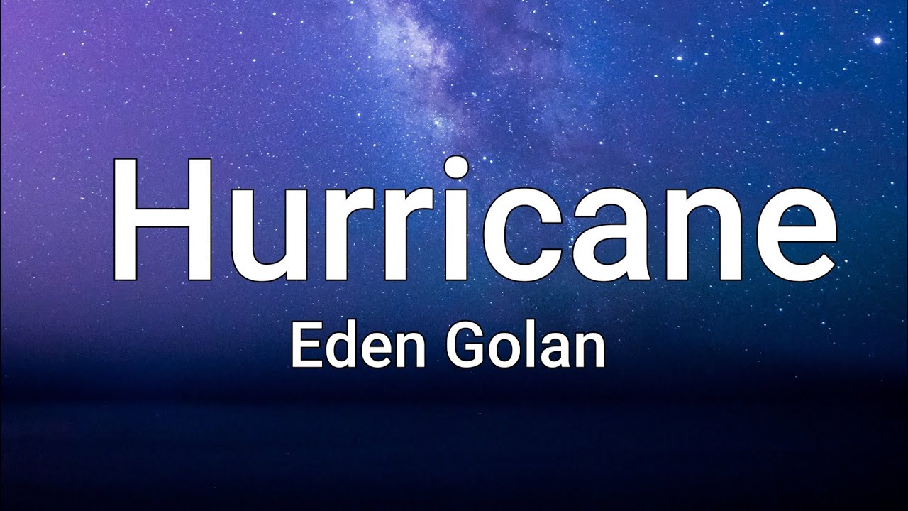 Eden Golan - Hurricane (Lyrics) Eurovision 2024 Israel