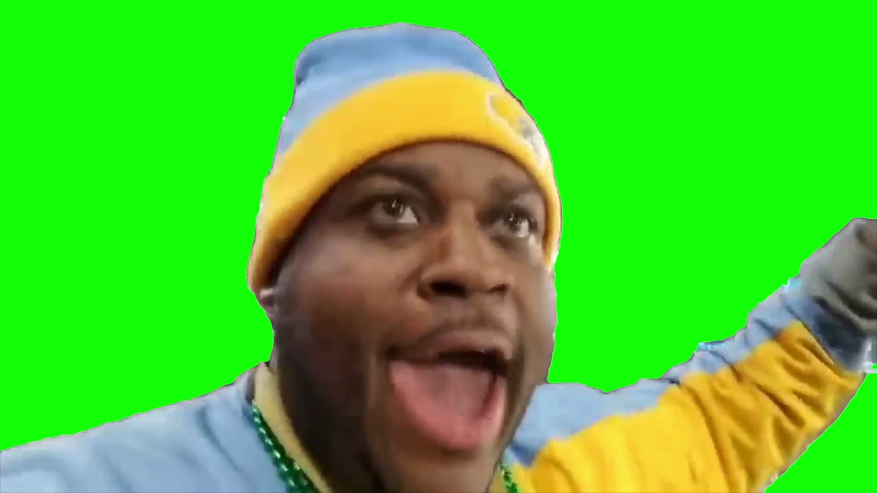 Edp445 Cheering Meme Green Screen