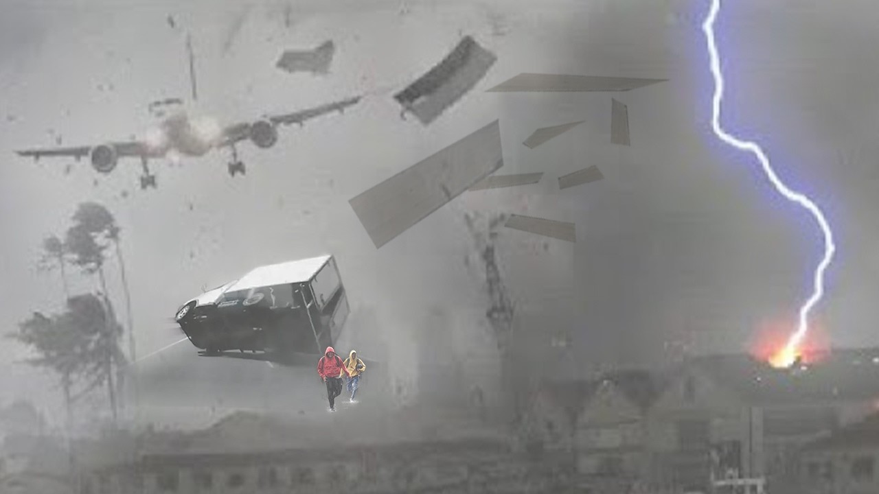 Egypt NOW! 350 km/h WINDS Cause Massive Destruction In Alexandria And Terrifying Footage.