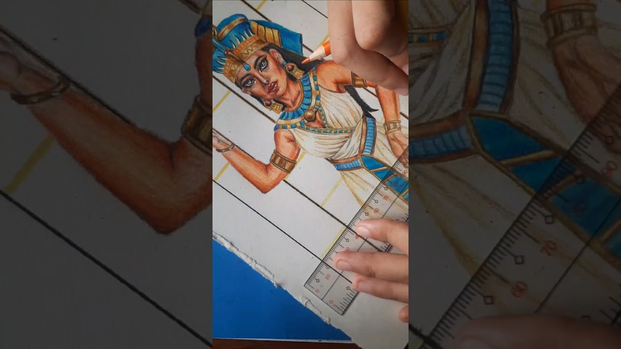 Egyptian Queen #inspiredart #egyptiantrend