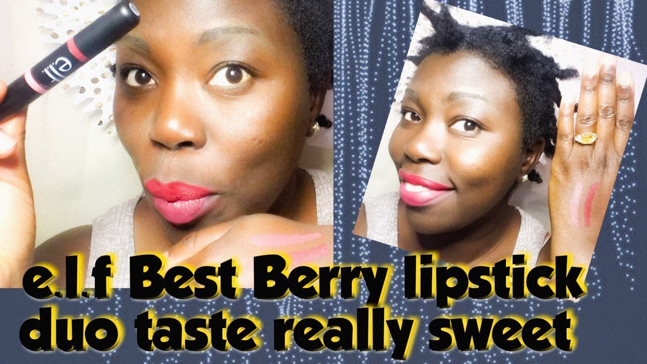 E.I.F  Best Berry Lipstick Duo