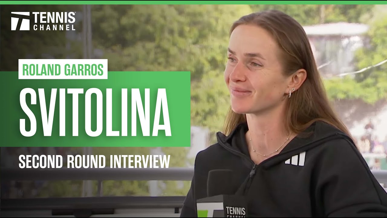 Eilina Svitolina on her Reaction to Gael Monfils' Comeback | Roland Garros 2025