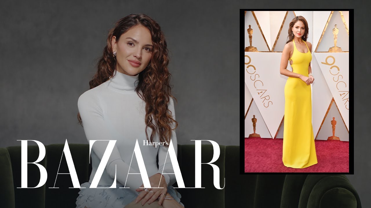 Eiza González’s Oscars Dress Was Inspired by Jennifer Lawrence | Fashion Flashback | Harper's BAZAAR