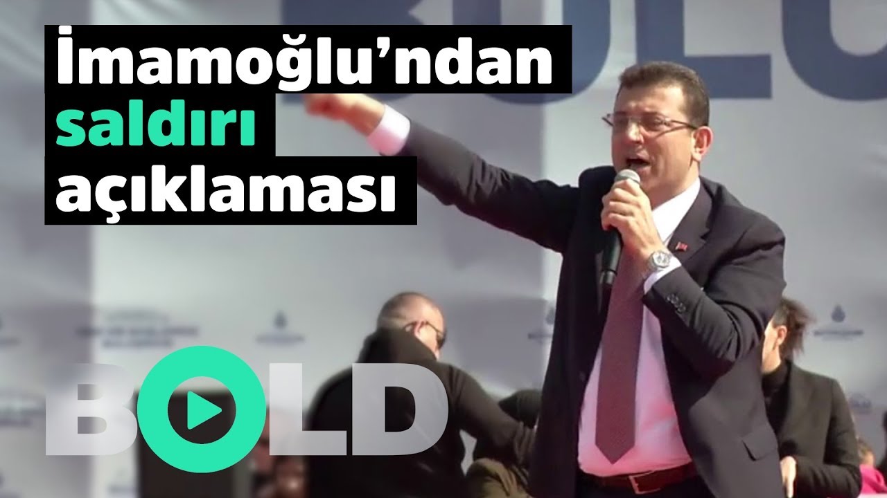 Ekrem İmamoğlu Kılıçdaroğlu'na saldırıyla ilgili konuştu | Maltepe mitingi |