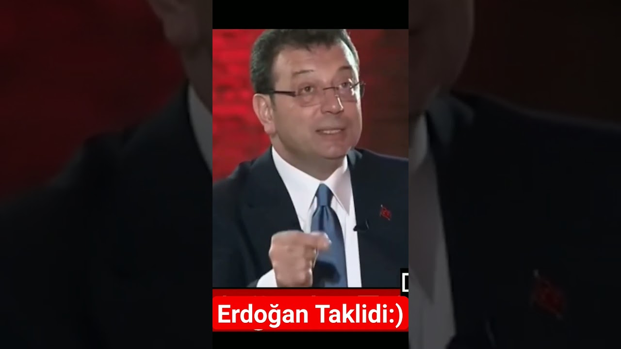 Ekrem İmamoğlu'ndan Güldüren Erdoğan Taklidi:) #ekremimamoğlu  #receptayyiperdoğan