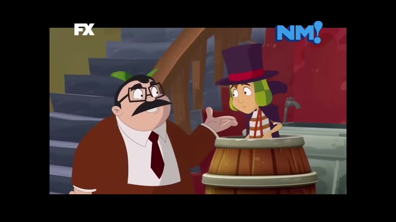 El Chavo Animado en FX LA, Abril 2011 (totally real and rare)