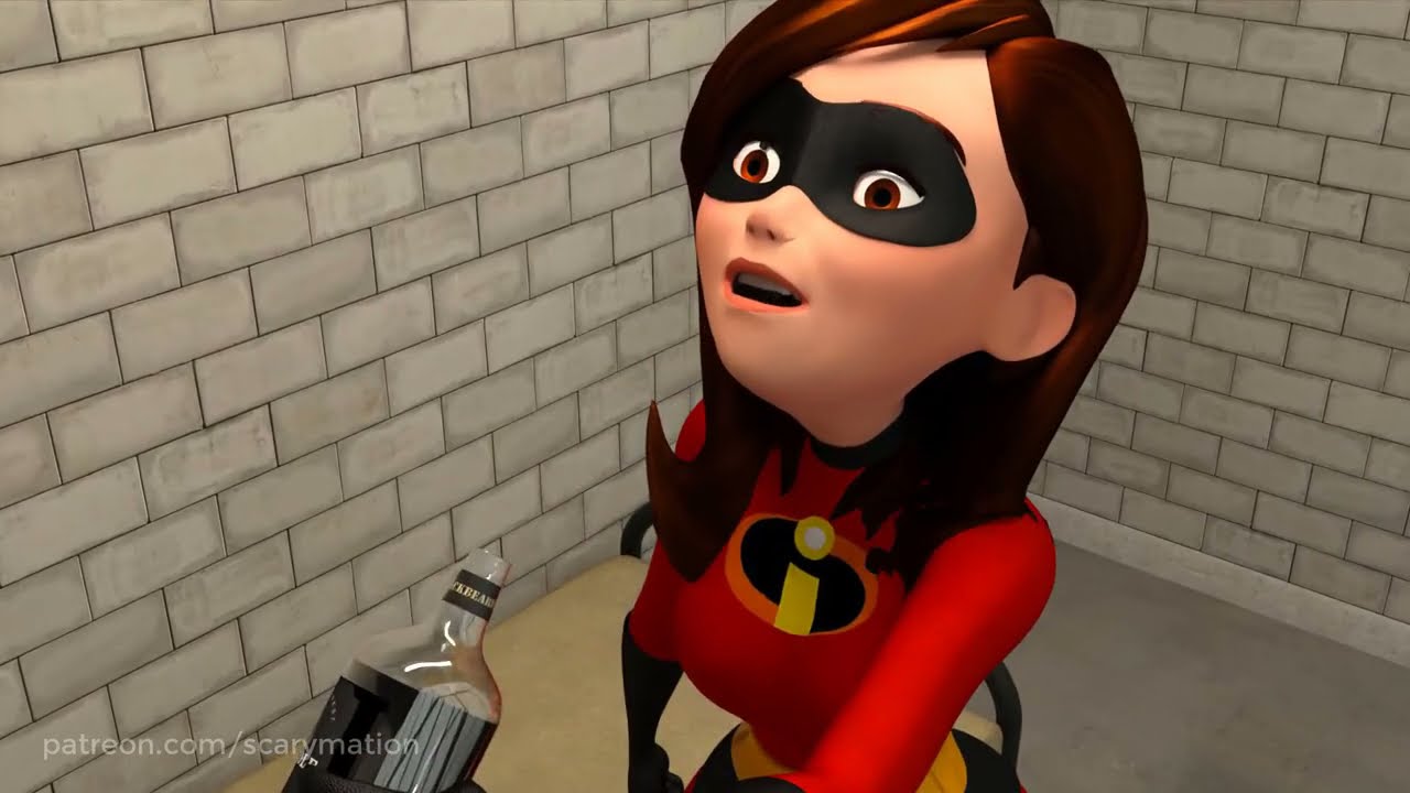 Elastigirl Muscle Growth -THE INCREDIBLES (Short Video)