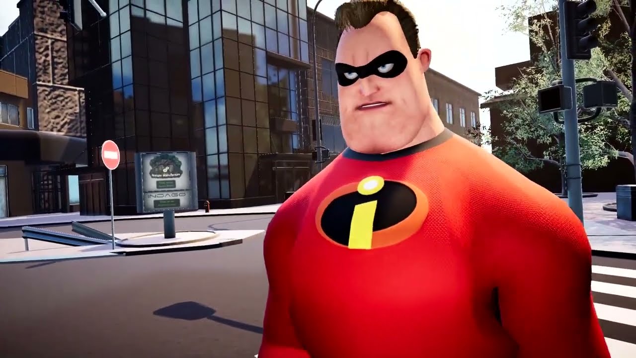 Elastigirl vs Mr increible - THE INCREDIBLES