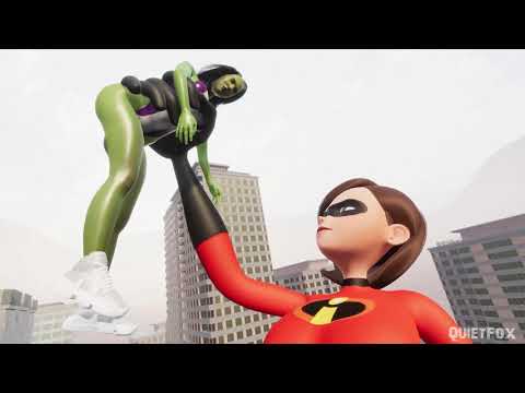 Elastigirl VS She-Hulk