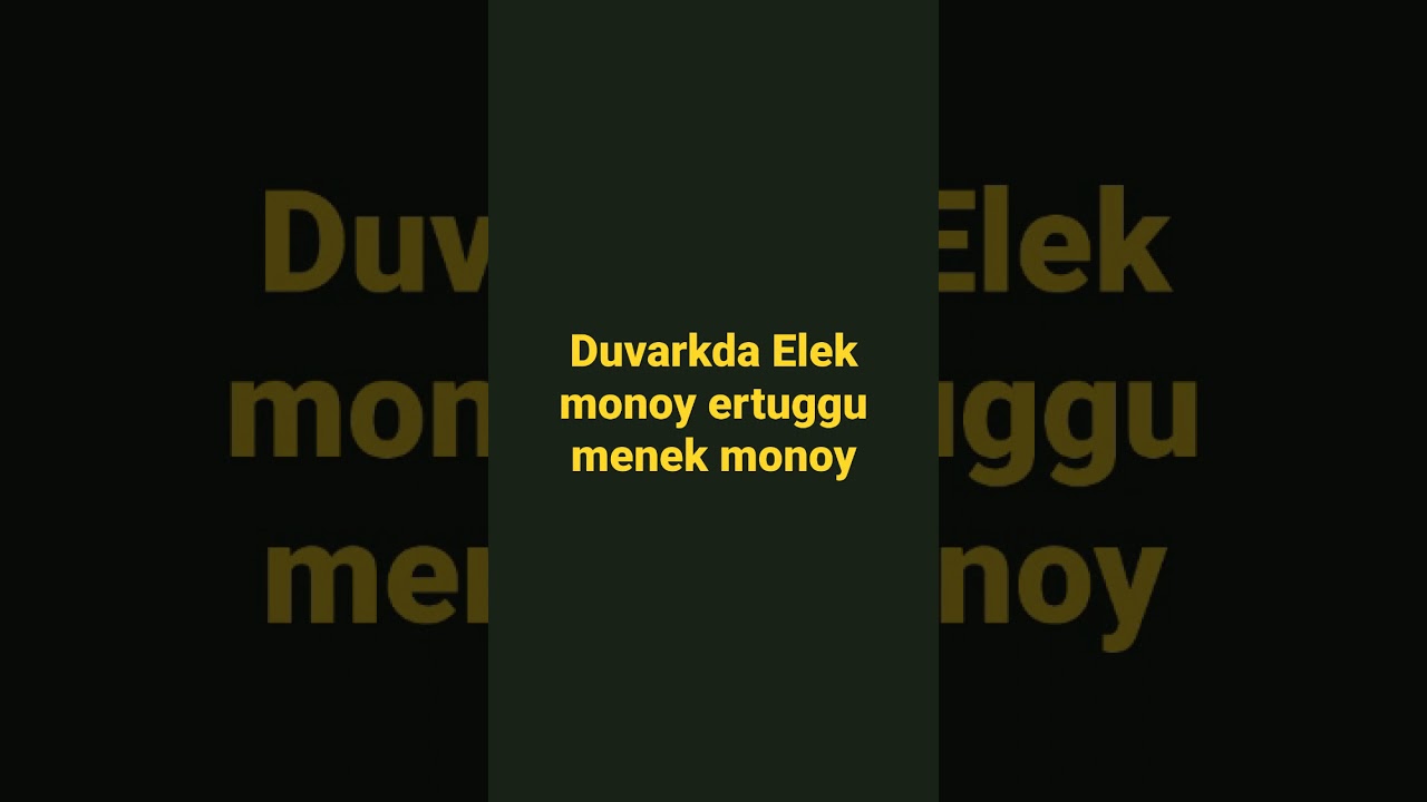 Elek monoy
