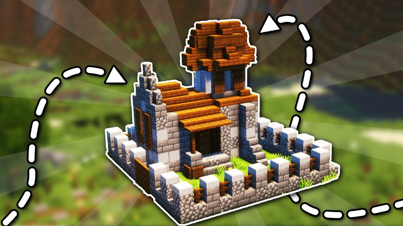 Elevated Rural House in Minecraft #Shorts