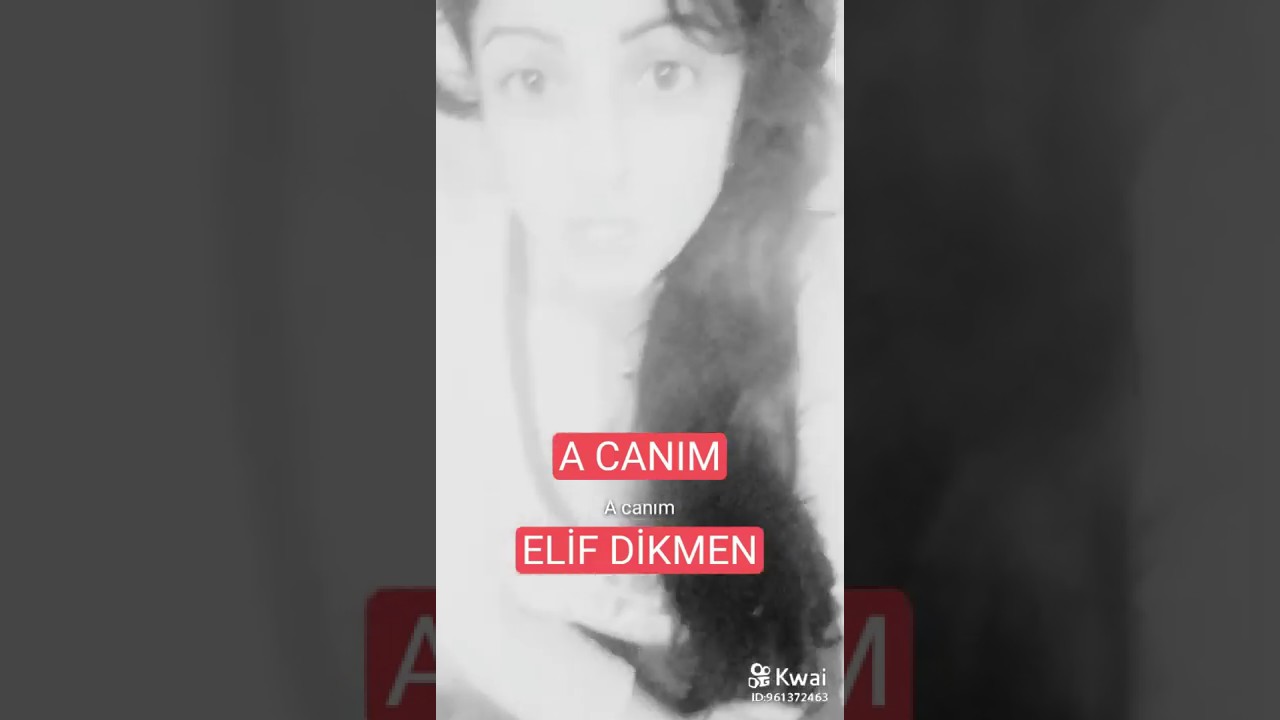 ELİF DİKMEN A CANIM