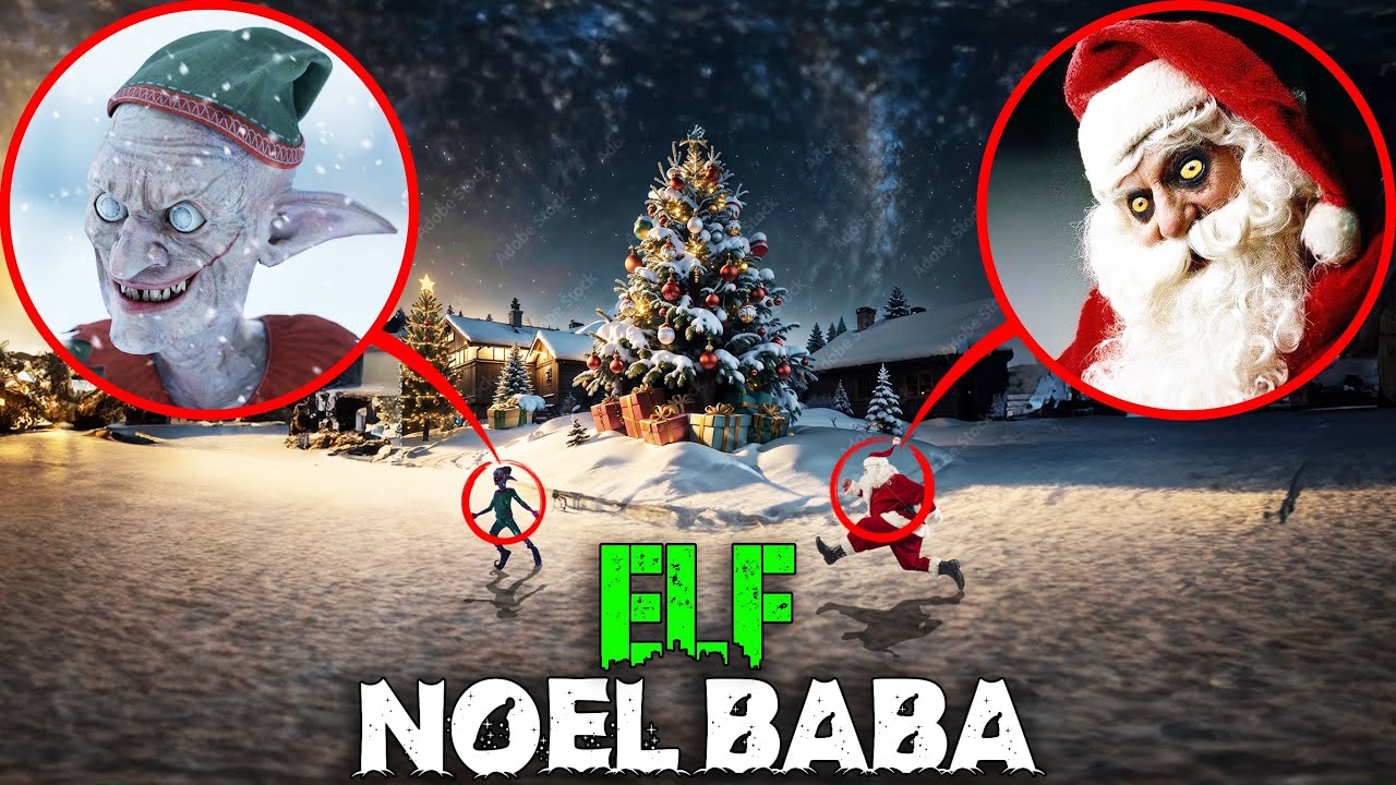 ELF, NOEL BABA HEDİYELERİNİ ÇALDI !! - ( SANTA CLAUS vs ELF ) 😱 - Mert Yazar